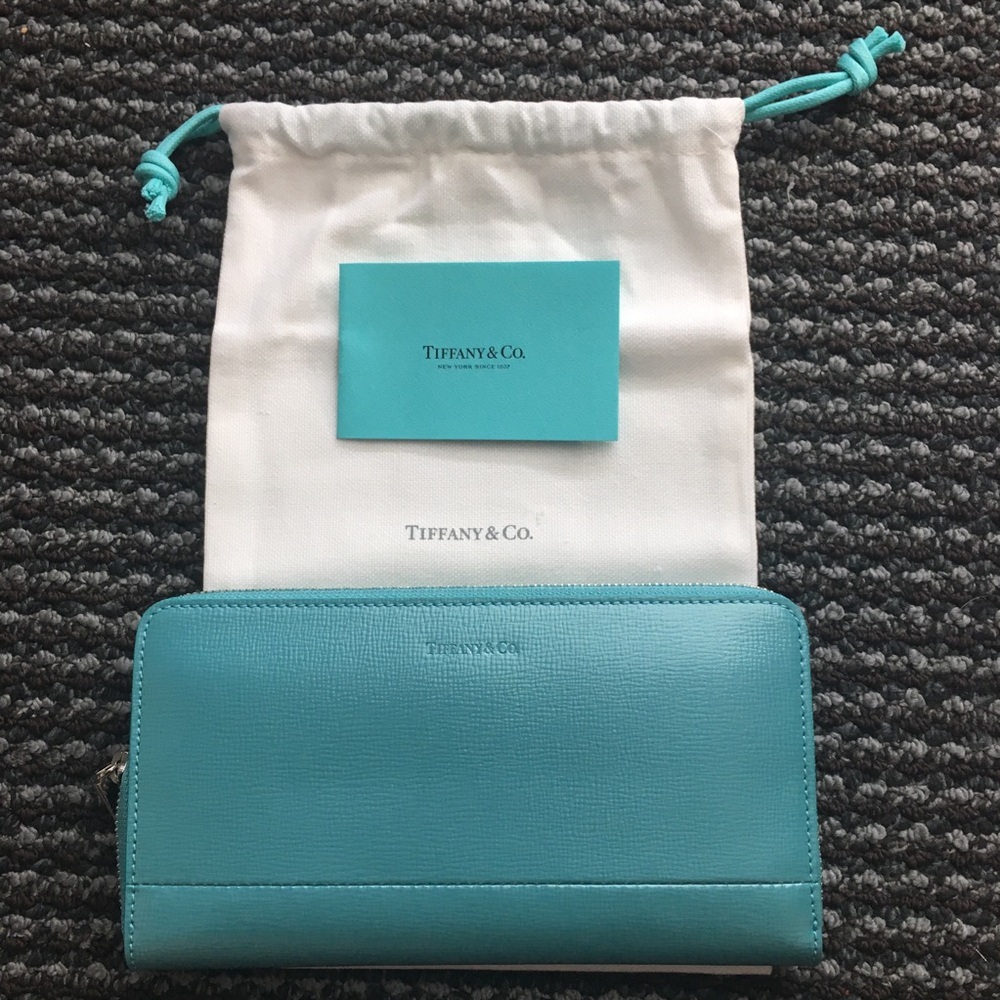 Tiffany and Co. continental zip wallet